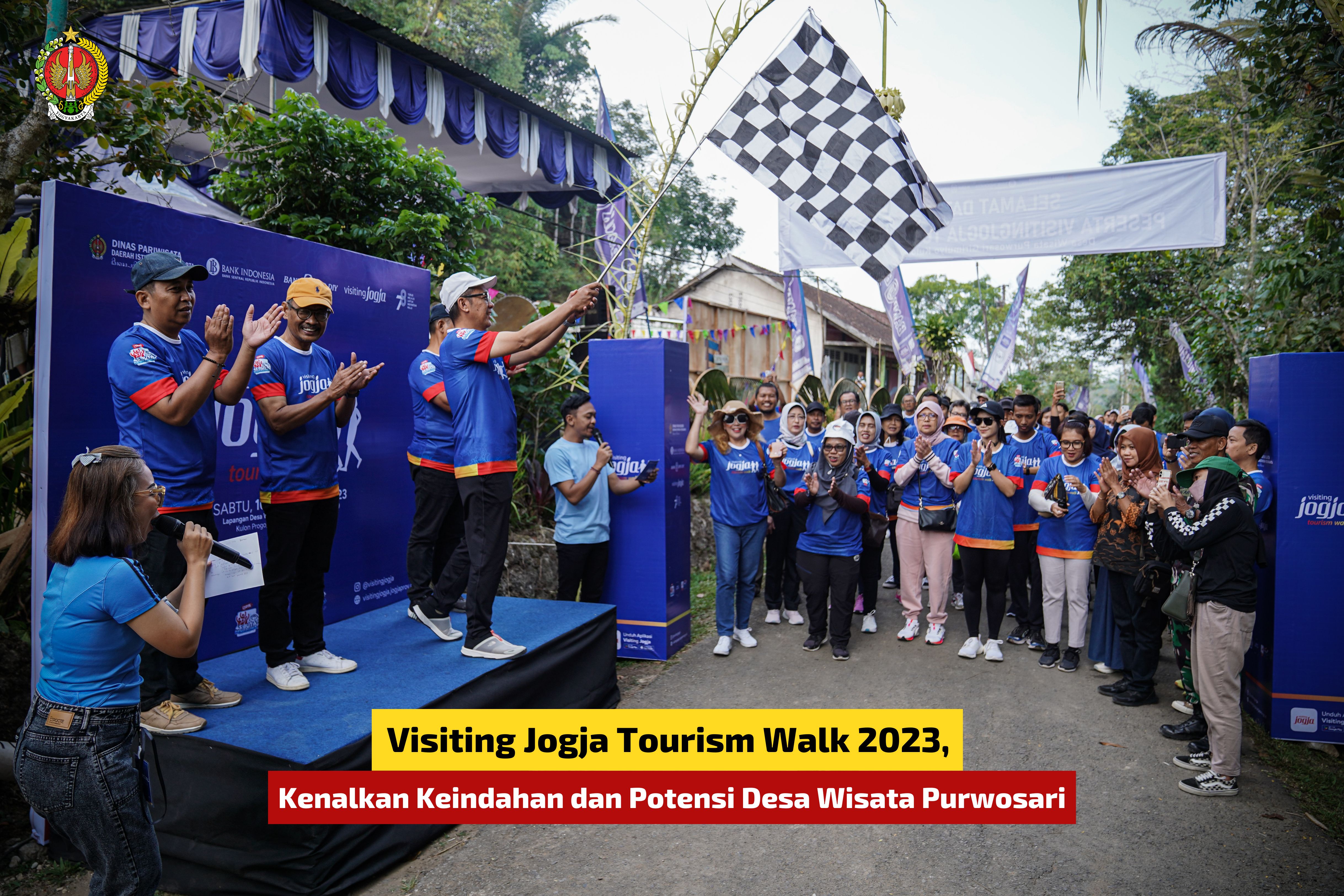 Visiting Jogja Tourism Walk 2023, Kenalkan Keindahan dan Potensi Desa Wisata Purwosari
